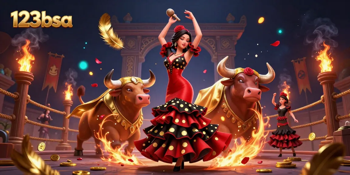 Experience thrilling games at 123bsa with colorful casino characters and dynamic elements.