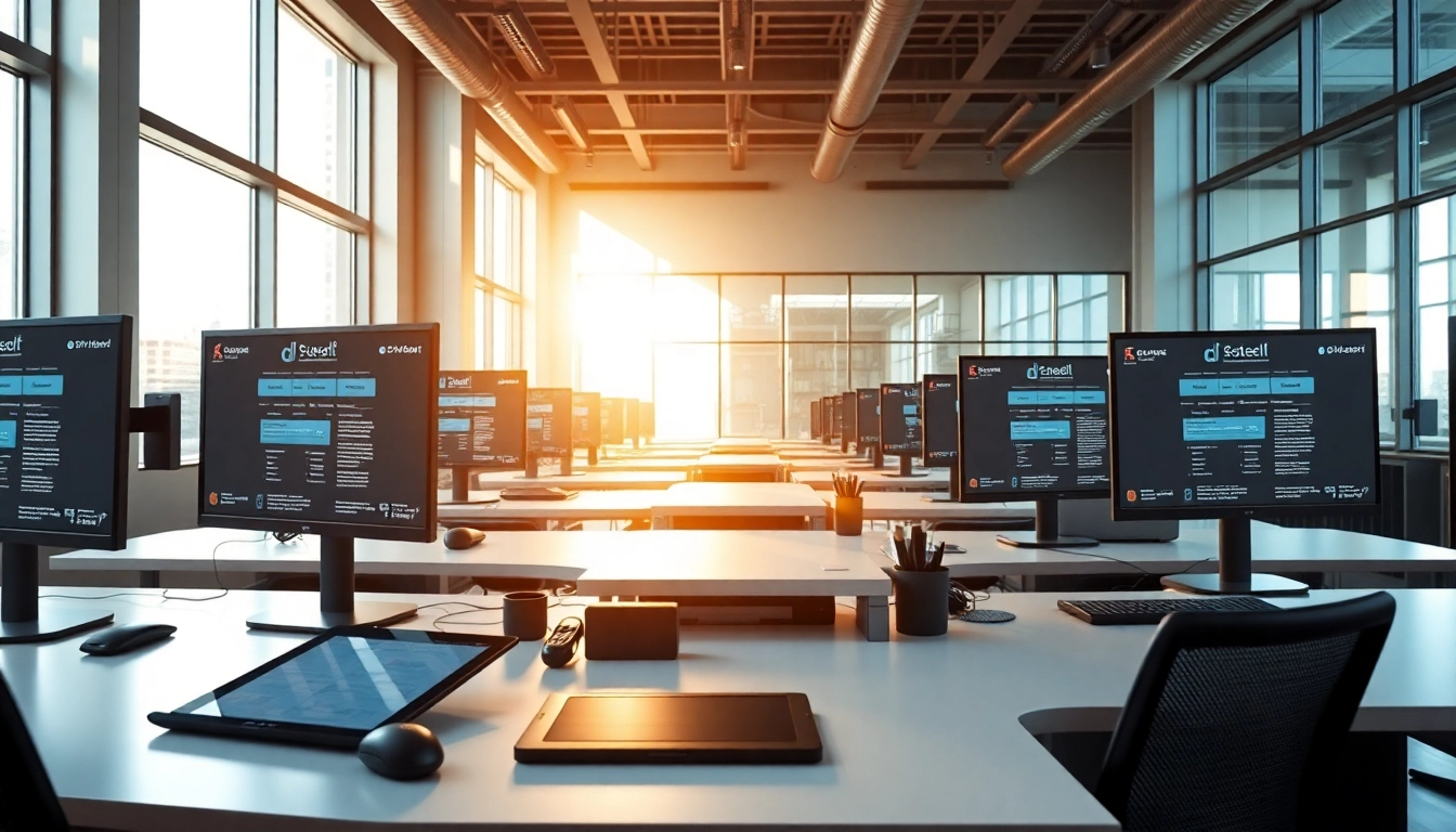Enhance your business with reliable adult hosting solutions in a modern workspace.