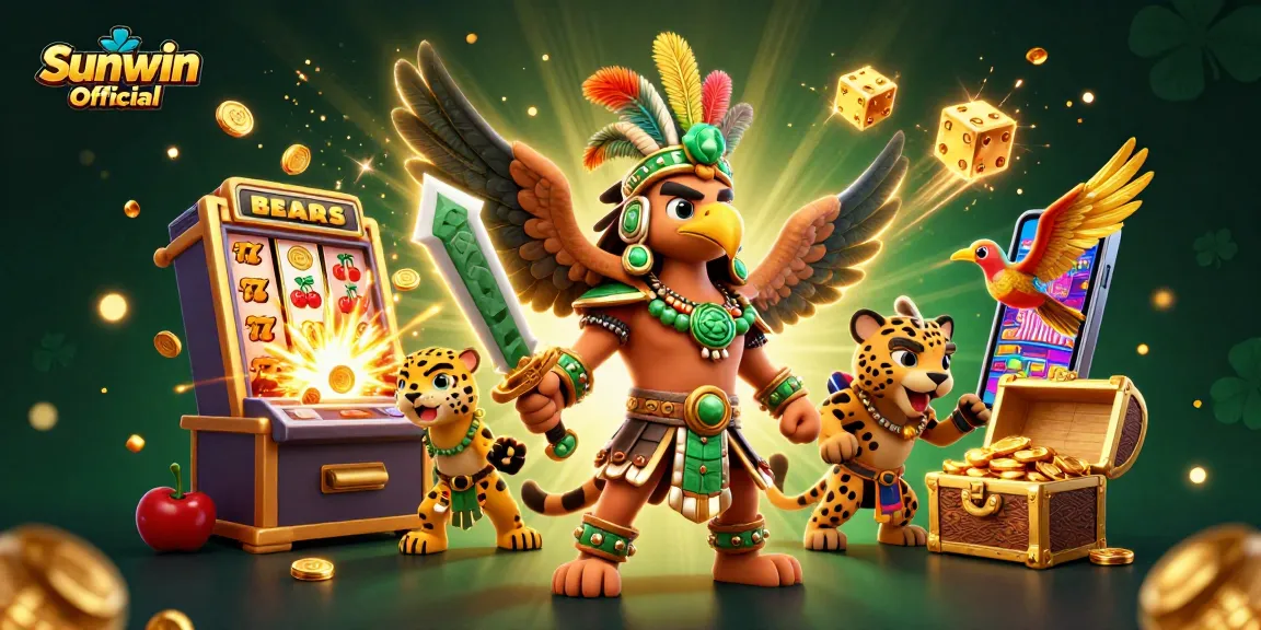 Experience thrilling jackpots with Sunwin Official's vibrant casino scene, featuring a rich array of game elements.