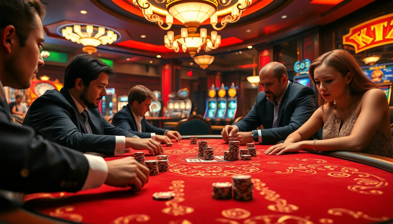 Play high-stakes poker at https://go8.ae.org/, where excitement meets luxury in a glamorous casino setting.