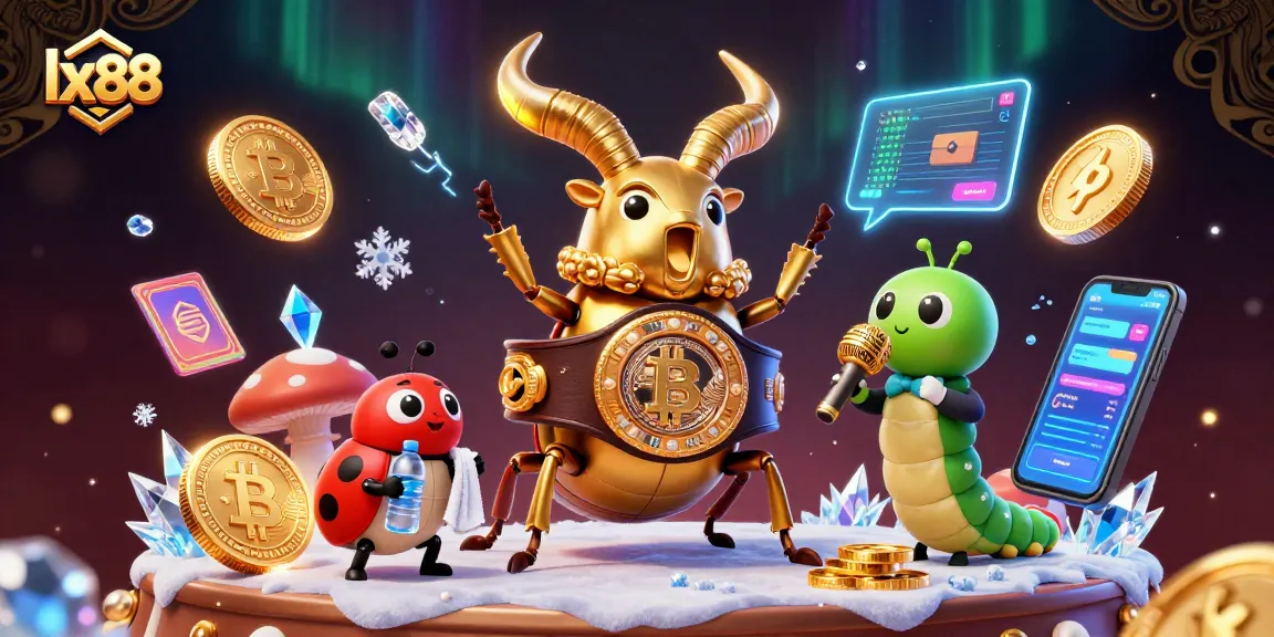 Experience thrilling gameplay at lx88 with vibrant gambling elements featuring a unique boxing beetle champion