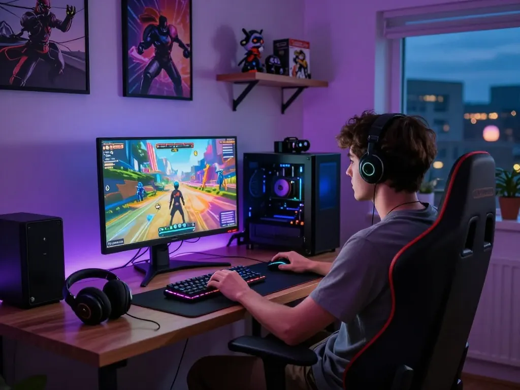 Enjoy interactive gameplay with free porn games on a high-resolution screen.