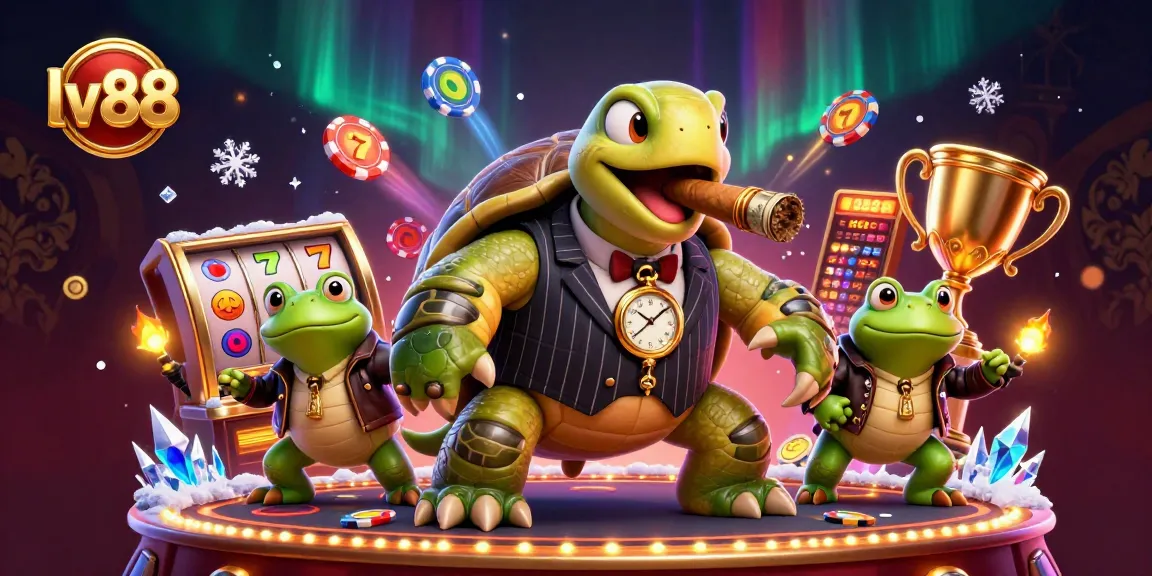 Experience the excitement of lv 88 with vibrant slot games and dynamic casino lights.