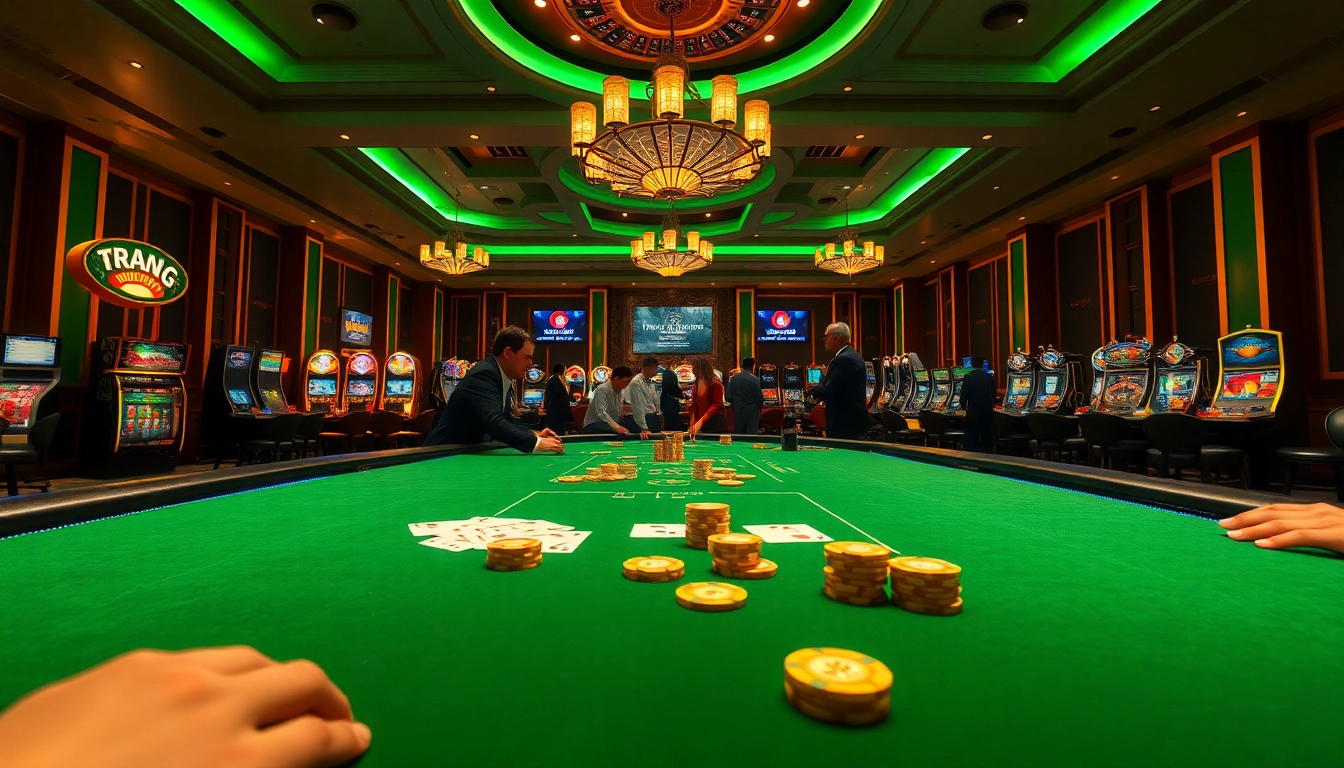 Experience thrilling poker action at https://luongsontv23.com/ with vibrant casino ambiance and professional dealers.