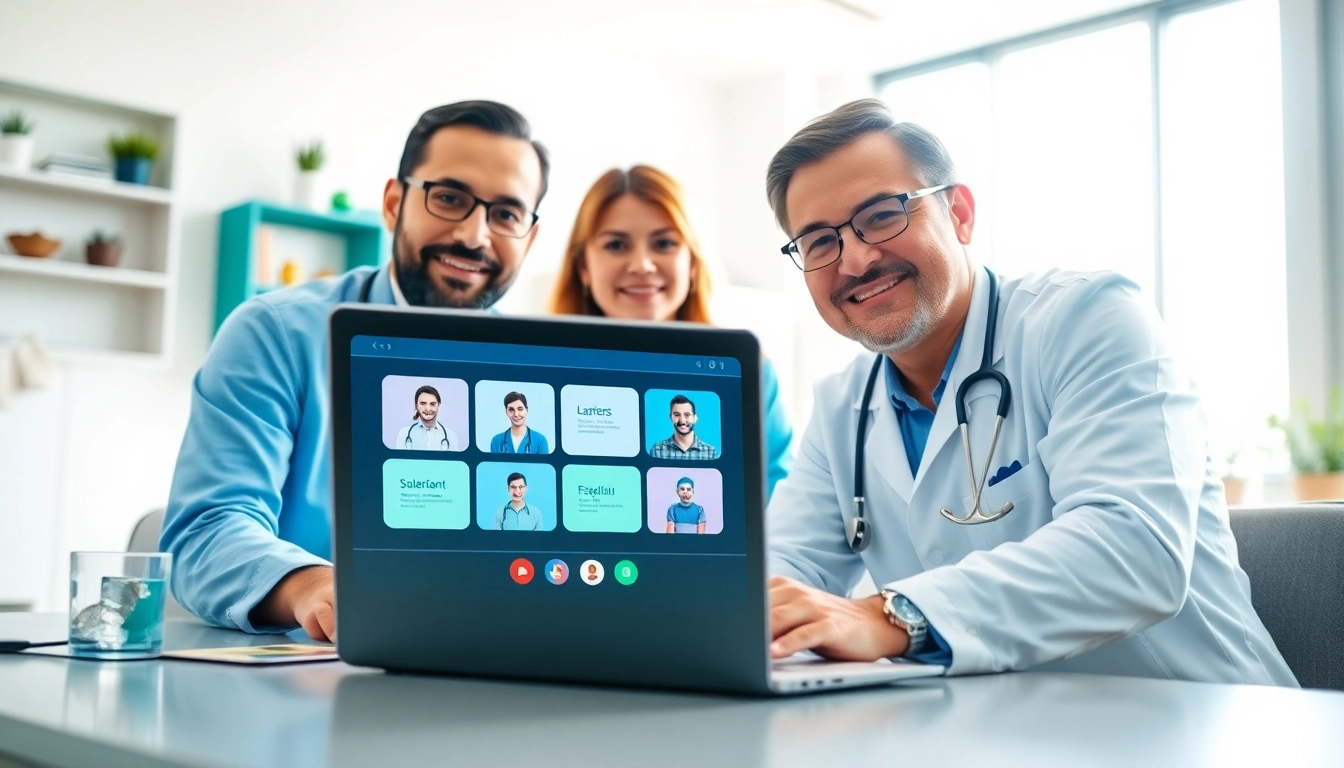 Experience a fast telehealth consultation online with healthcare specialists via video call.
