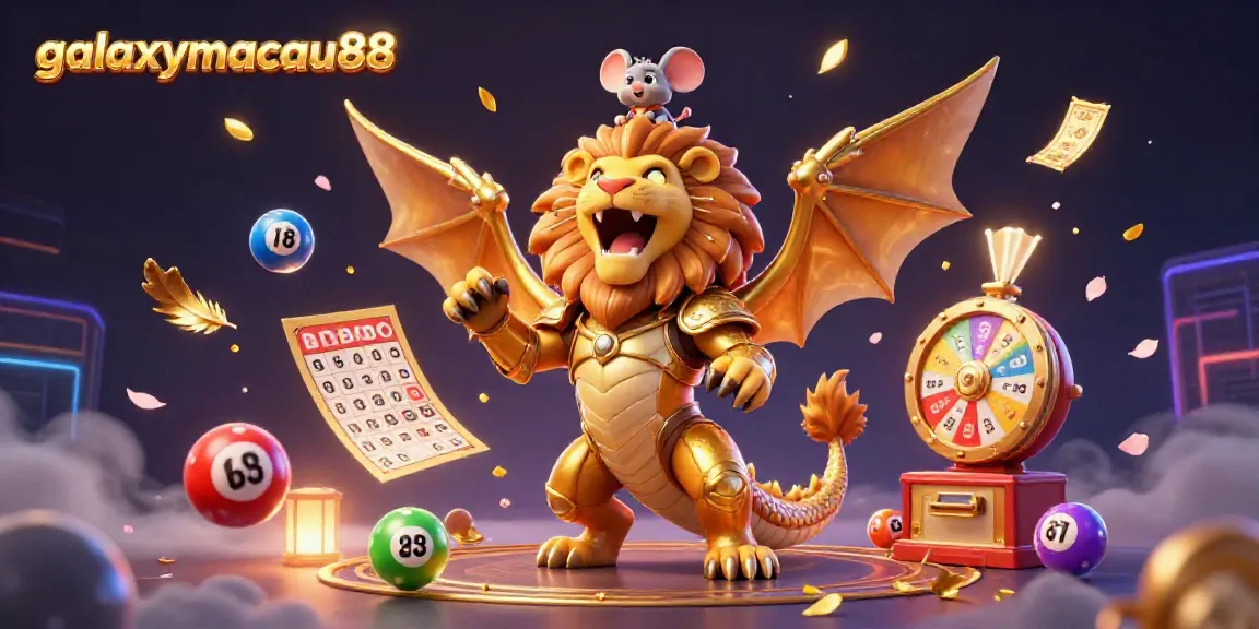 Experience thrilling gameplay at galaxymacau88 with exciting lottery elements and a dynamic chimera scene.