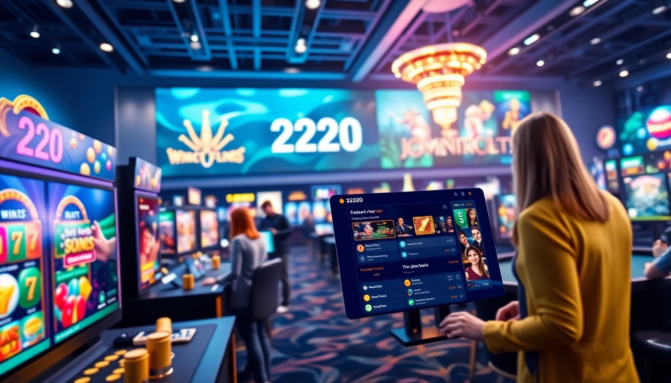 Experience the excitement of 222O online betting platform with modern interface and vibrant game selection.