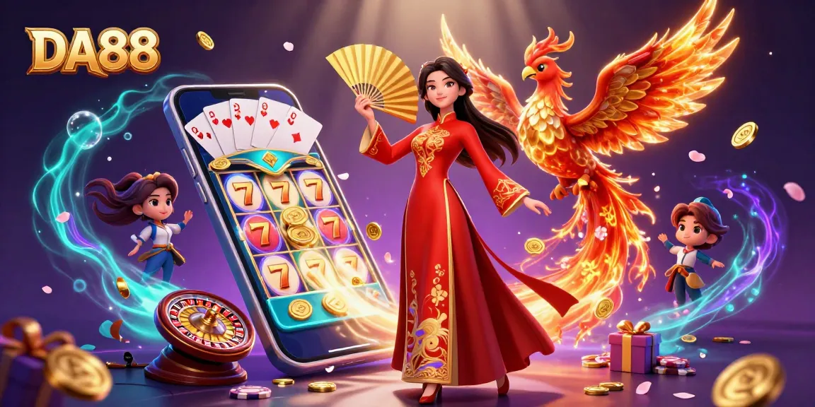 Experience thrilling gameplay with DA88, featuring captivating slot games and intriguing characters.