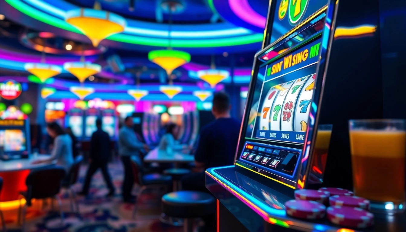 Menangkan slot gacor dengan mesin slot berwarna cerah di kasino yang meriah.