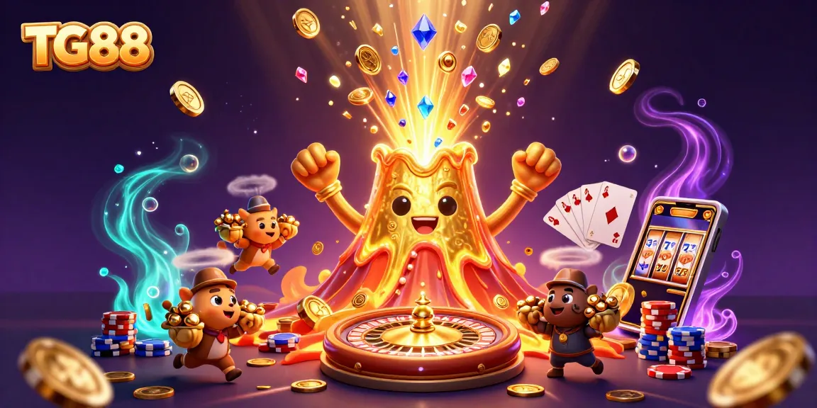 Experience thrilling jackpots with TG88's exciting gaming adventure featuring golden treasures.