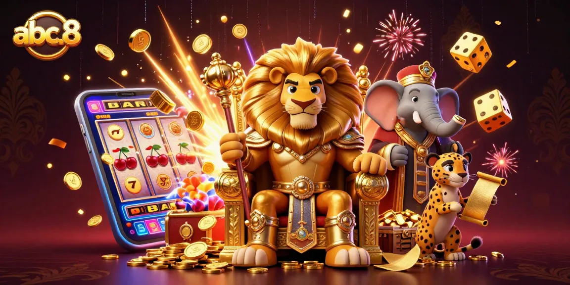 Experience thrilling casino adventures with abc.8's fierce lion king, jackpot slots, and vibrant gaming action.