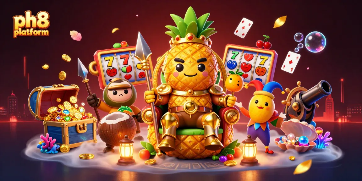 Experience exciting gameplay on the ph8 platform with vibrant casino elements and characters.
