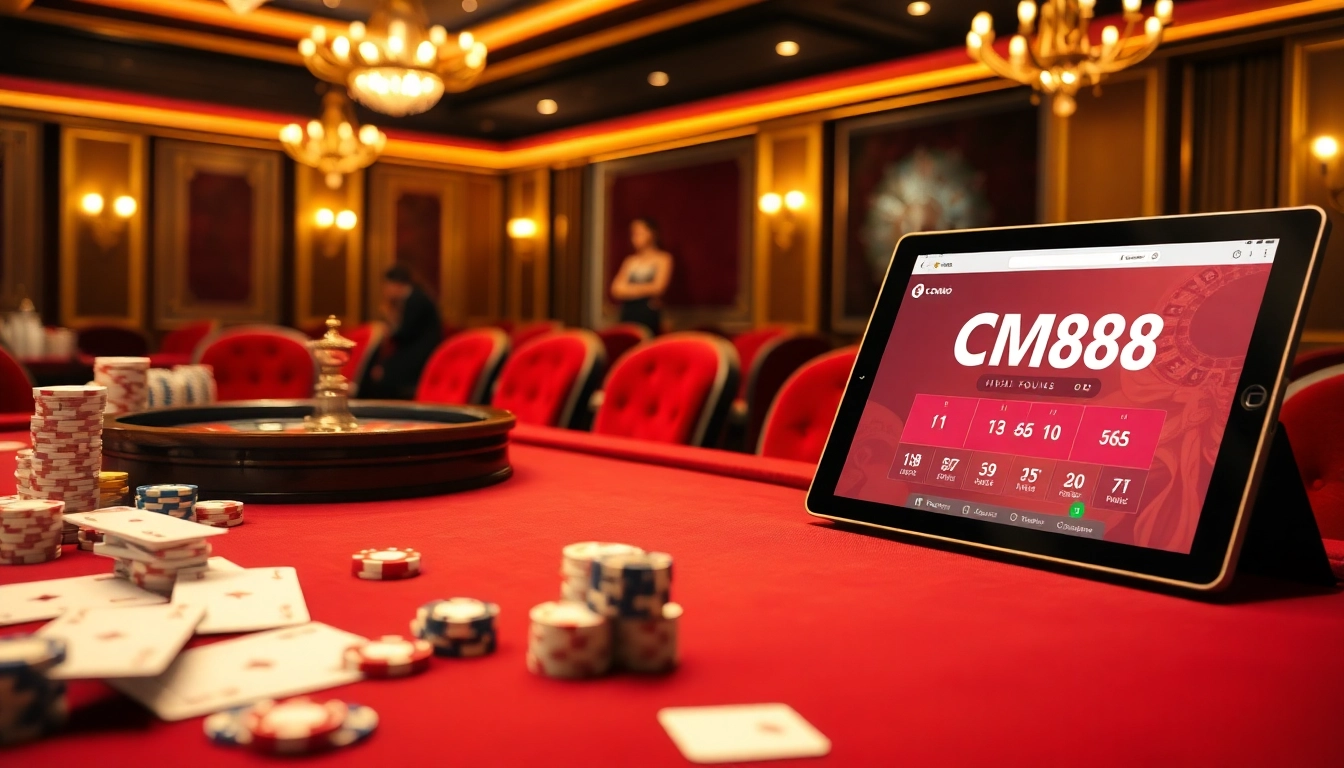 Experience the thrill of online betting at https://cm88seo.com/ with vibrant casino visuals.