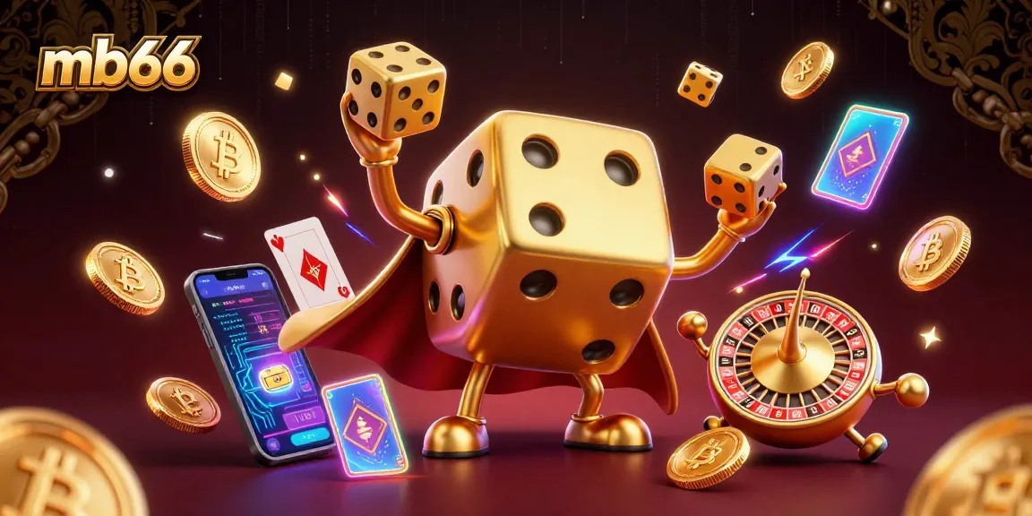 Spin to win at mb66 with dazzling 3D coins and dynamic casino elements in action!