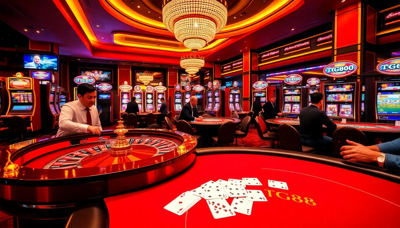 Spin the roulette wheel at TG88 Casino for thrilling gaming experiences.