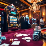 Experience the thrilling excitement of slot365 with vibrant games, cards, and luxurious casino elements.