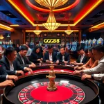 Experience the thrill of winning at GG88's luxurious casino tables.