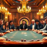 Experience the thrill of gambling at https://11win.black/ with an exciting poker game scene.