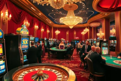 Players enjoying the thrill of gambling at the luxurious XX 88 casino.