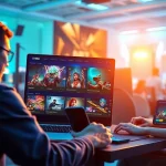 Interactive gaming experience on dn88.com with vibrant games and user-friendly interface