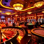 Players enjoying a thrilling game at TT88 Casino with vibrant tables and prizes.