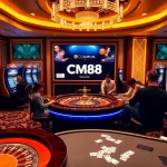 Experience the thrilling atmosphere of CM88 online casino with engaging gameplay and vibrant visuals.